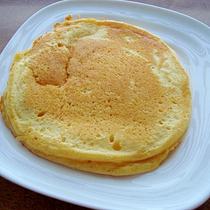 大豆粉でふわふわホットケーキ